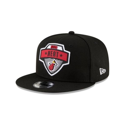 Miami Heat Gorra | New Era NBA Tip Off Edition 9fifty Snapback Cap Mexico - Negros